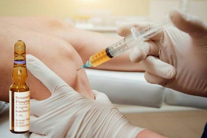 تظریق کورتون و دگزا مضرض برای جلوگیری از کرونا